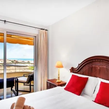 Apartment 2 Bedrooms With Sea View Shared Pool And Enclosed Garden At Adeje 1 Km Away From The Beach *